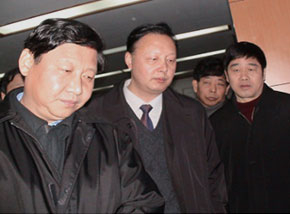 <div style="text-align: center;">Comrade Xi Jinping inspected Wanma</div> 